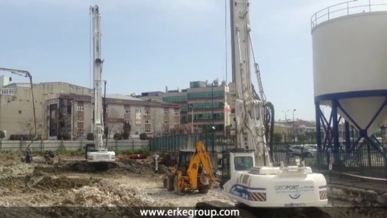 ERKE Dış Ticaret ltd., Soilmec SR-40 & SR-60 PDW Piling Rig - GeoPort - İstanbul - www.erkegroup.com