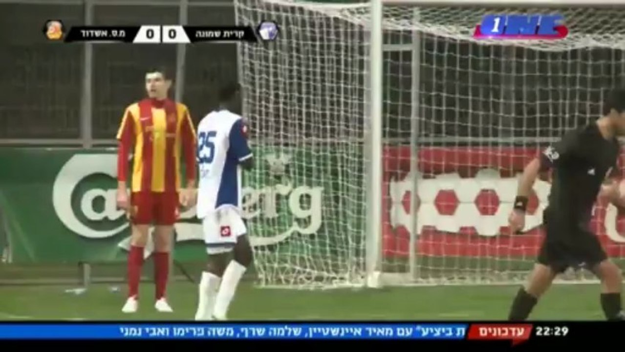 ליגת העל עונת 12/13 מחזור 20 עירוני ק"ש Vs מ.ס אשדוד (0-0)