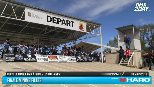 Finale Minime Filles CDF BMX Pernes Les Fontaines