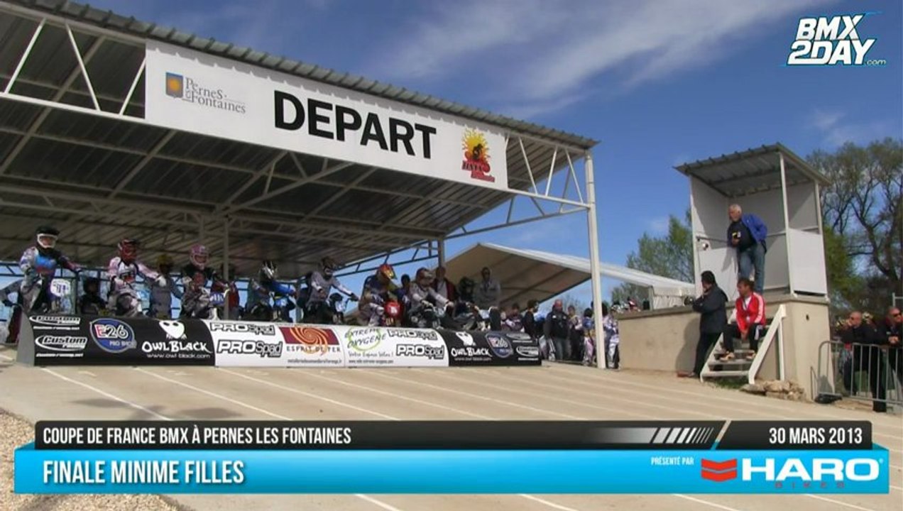 Finale Minime Filles CDF BMX Pernes Les Fontaines
