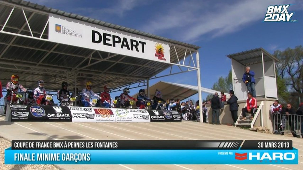 Finale Minime Garçons CDF BMX Pernes Les Fontaines