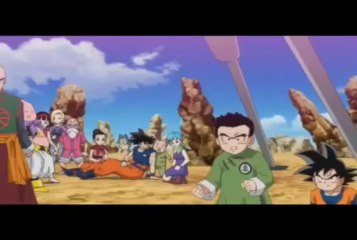 DBZ-BATTLE OF GODS!SHORT ENG dub vegeta,gohan,bills etc..