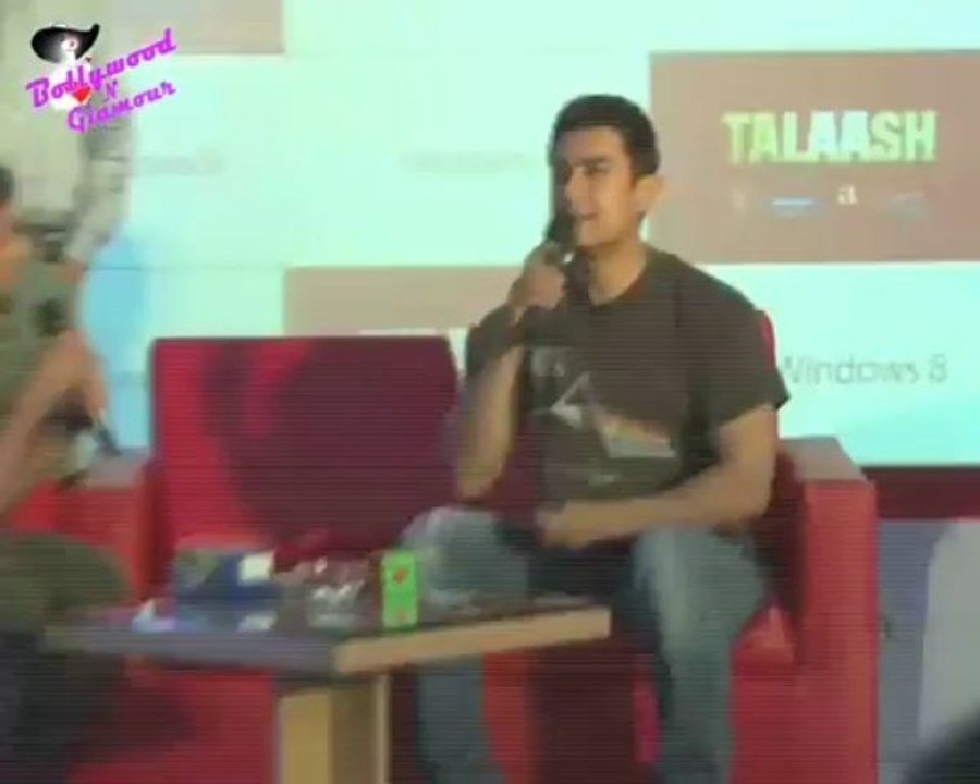 Microsoft ''Talaash'' Contest Winners with Aamir Khan