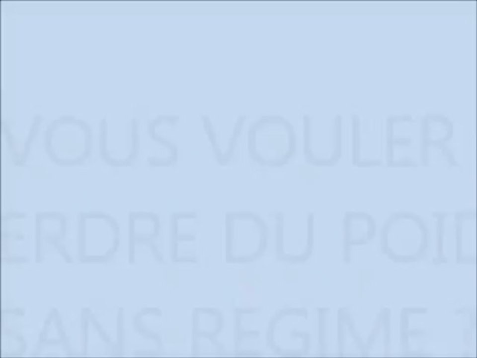 comment-maigrir-rapidement-sans-regime