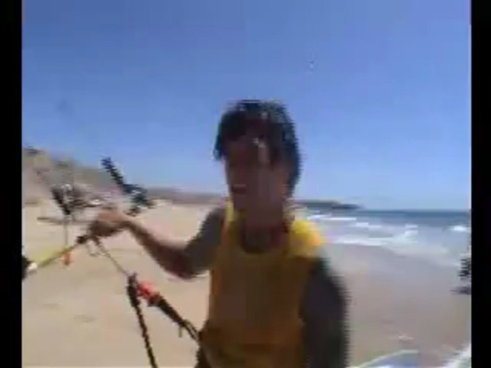 Mallory2 kite Surf test