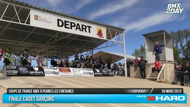 Finale Cadet Garçons CDF BMX Pernes Les Fontaines