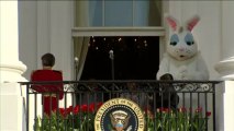 Pâques: les Obama lancent la chasse aux oeufs