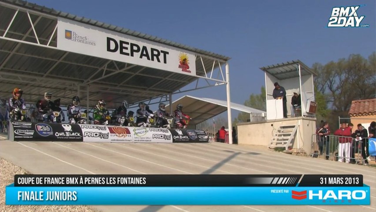 Finale Juniors CDF BMX Pernes Les Fontaines