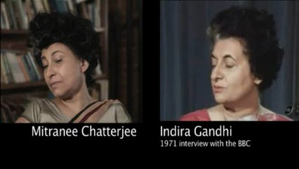 Mitranee Chatterjee as Indira Gandhi - Comparative video(1)