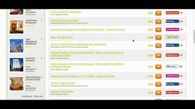 Confronta prezzi hotel - Trova l'hotel al prezzo migliore