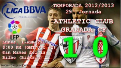 Jor.29: Athletic 1 - Granada CF (1/04/13)
