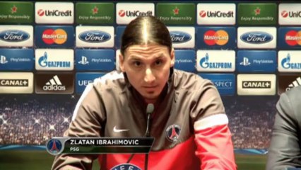 Ibrahimovic: "Jugamos contra el mejor equipo de la historia"