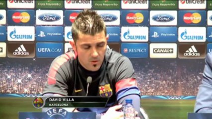 Villa: "Aquí ya no hay favoritos"