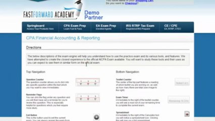 CPA Test Prep. Practice Exams