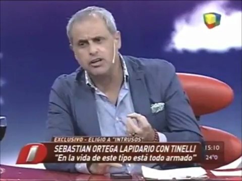 Pronto.com.ar Sebastián Ortega volvió a la carga en contra de Tinelli