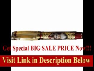 [BEST PRICE] Montegrappa Traviata Y Gold Cell Stones Fountain Pen Medium