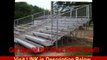 [SPECIAL DISCOUNT] VIP Bleacher- 8 Row/144 Seat/27'-Fence , Item Number 1135213, Sold Per EACH