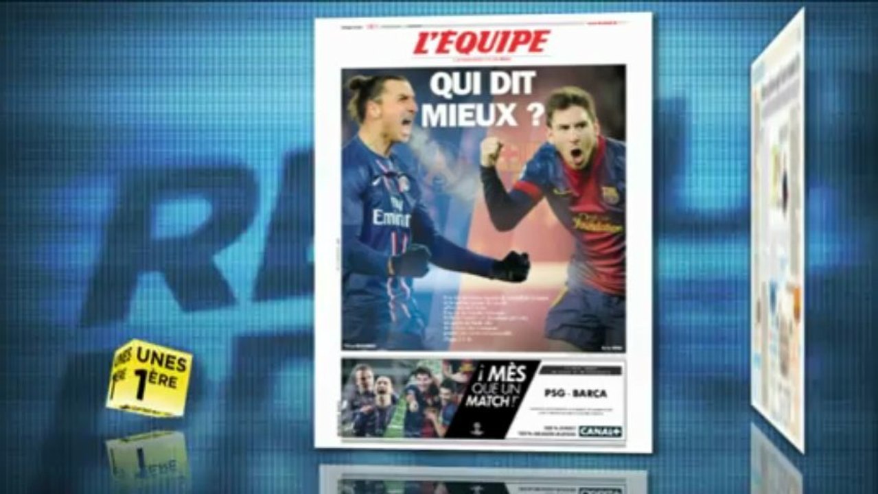Revue de presse Unes 1ère - 2 avril 2013
