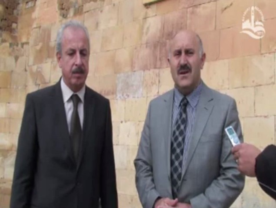 Bayburt kalesinin anahtarları belediyeye teslim-