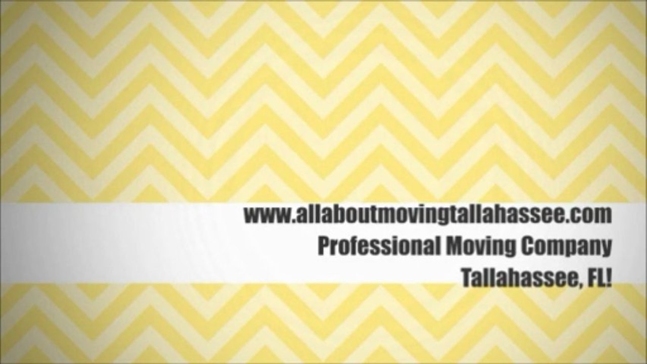 Professional Movers In Tallahassee, FL.