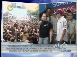 Jóvenes con Capriles : No podemos salir a rumbear en las noches