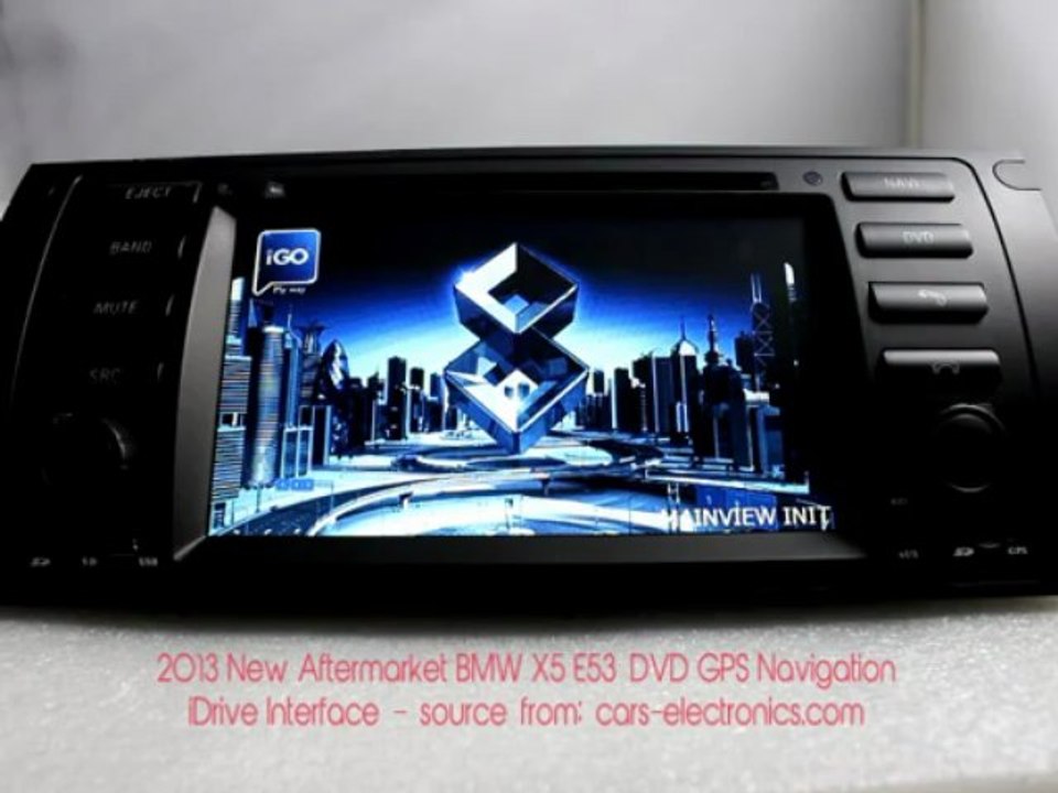 New iDrive BMW E53 X5 E39 5 Series DVD Player GPS navigation Car Stereo