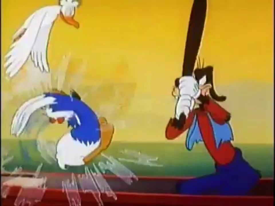 Donald Duck, Goofy   No Sail