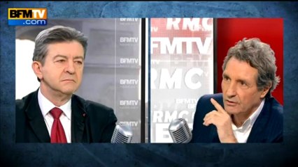 Jean-Luc Mélenchon: "la taxe à 75% est stupide" - 02/04