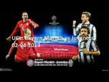 Watch UEFA Bayern Munich vs Juventus April 2, 2013 Live Online Streaming