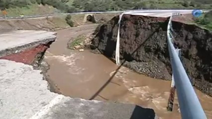 Dos muertos por el hundimiento de un puente sobre la N-420 en Ciudad Real