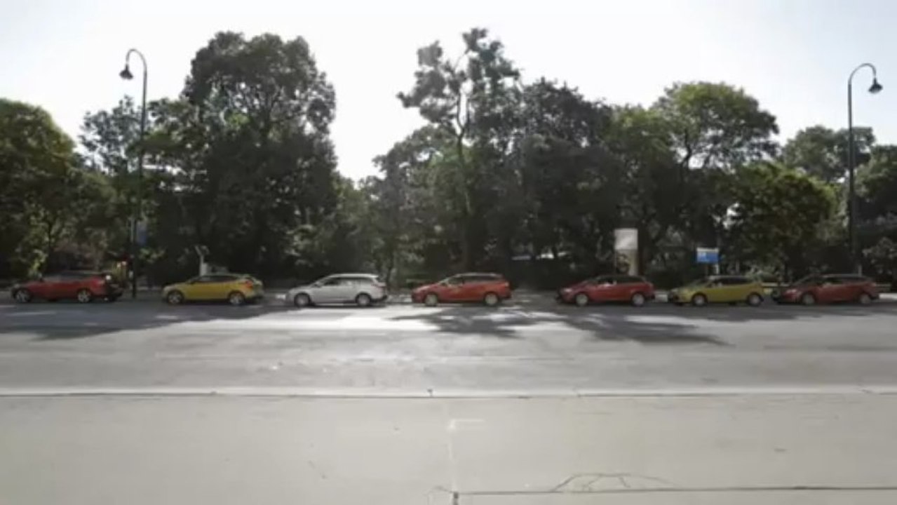 Desafíos Ford: coches que frenan solos