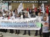 HAYDARPAŞA GARI NDA HÜKÜMETE PROTESTO