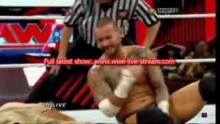 HD video #WWE RAW 1st April 2013 part 6