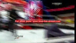 HD video #WWE RAW 01/04/2013 part 12