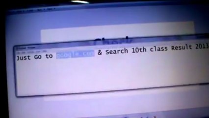 10th Class Result 2013 - Watch the Complete Update on YouTube 📺