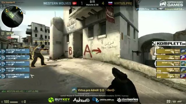 CPH 2013 : Virtus.pro vs Western Wolves - Finale LB - de_dust2