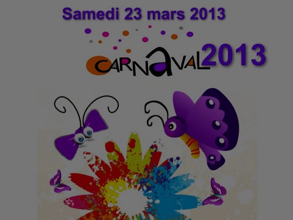 Carnaval 2013 dans les rues de Saint Aubin d'Aubigné