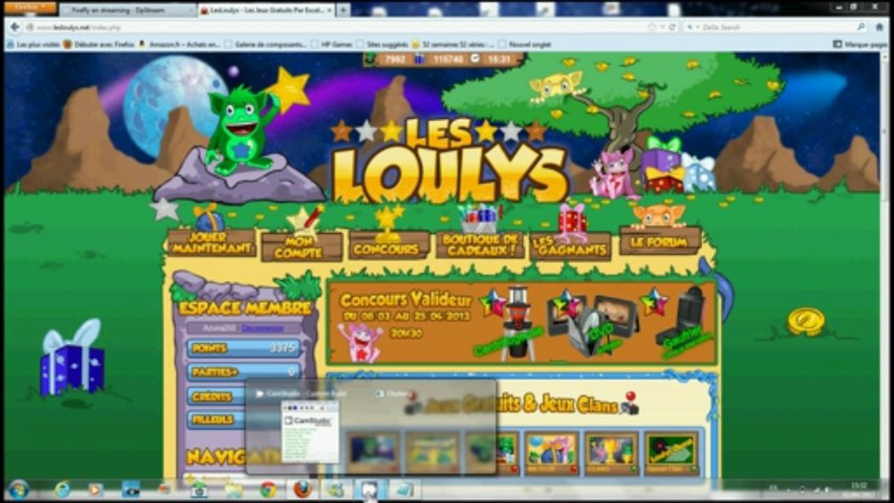 Les loulys :  jeu de grattage