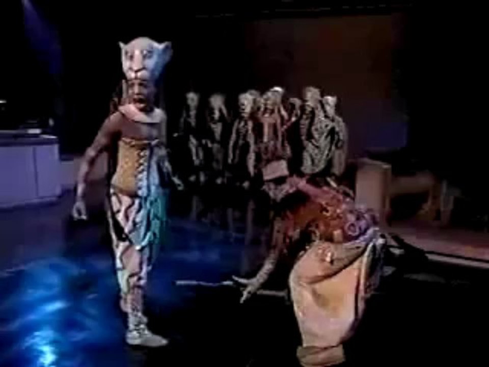 Lion King cast performs 'Shadowland' on Letterman