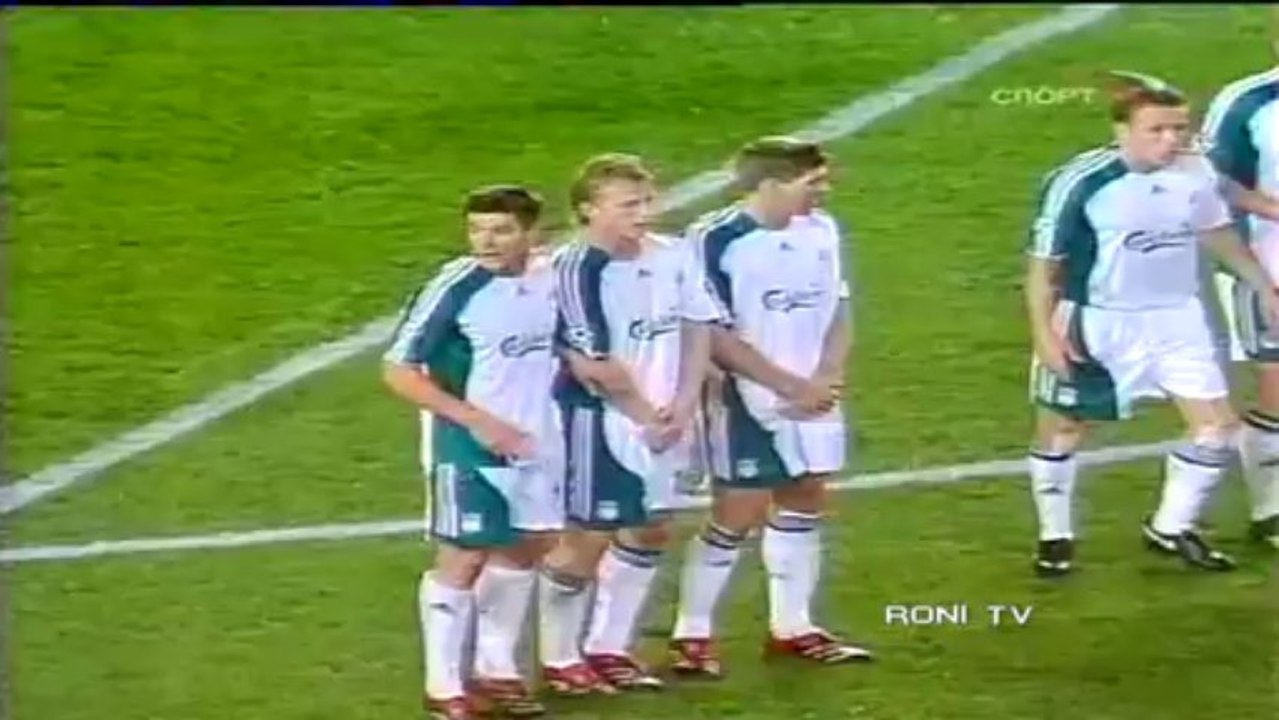 Ronaldinho vs Liverpool FC - 2006-2007 - 480p - Roni Tv