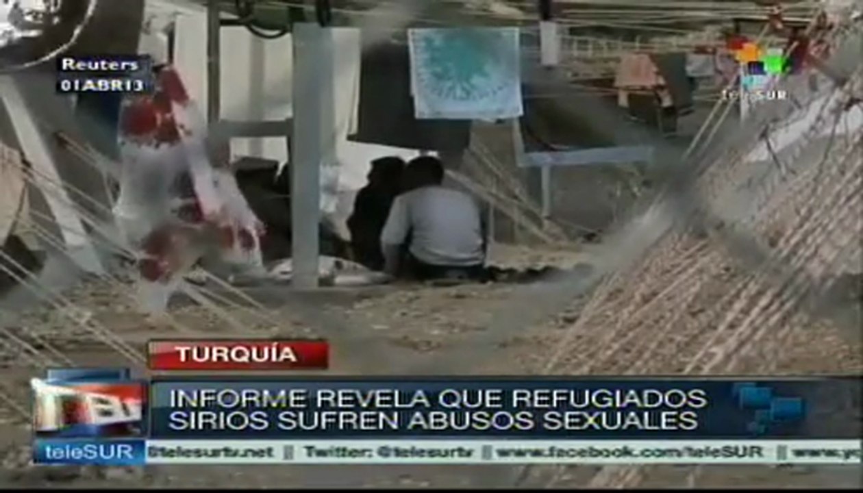 Denuncian abuso de mujeres en campo de refugiados en Turquía