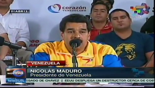 Maduro acusa a EE.UU. de promover conflicto entre las coreas