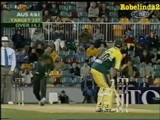 Shoaib Akhtar ball by ball GABBA 2002 vs Australia - magnificent spell.....