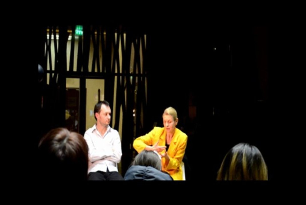 Andrea Sitter et Frédéric Forte, leurs parcours / Festival des Ecritures / Médiathèque d'Alfortville