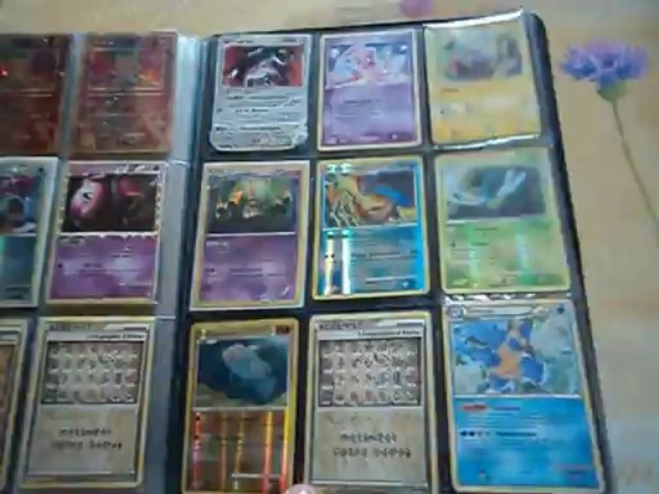 Cartes Pokemon ultra rares collection de Valentin