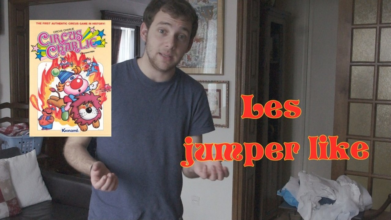 Retro test Ep 03 - Circus Charlie et les jumper like