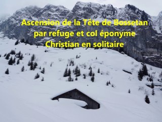 Tête de Bossetan et ski de fond aux Moises