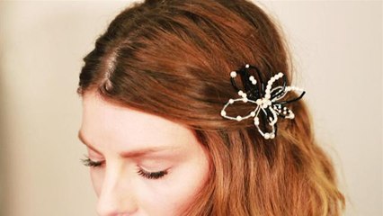 How To Make A Bridal Hair Comb