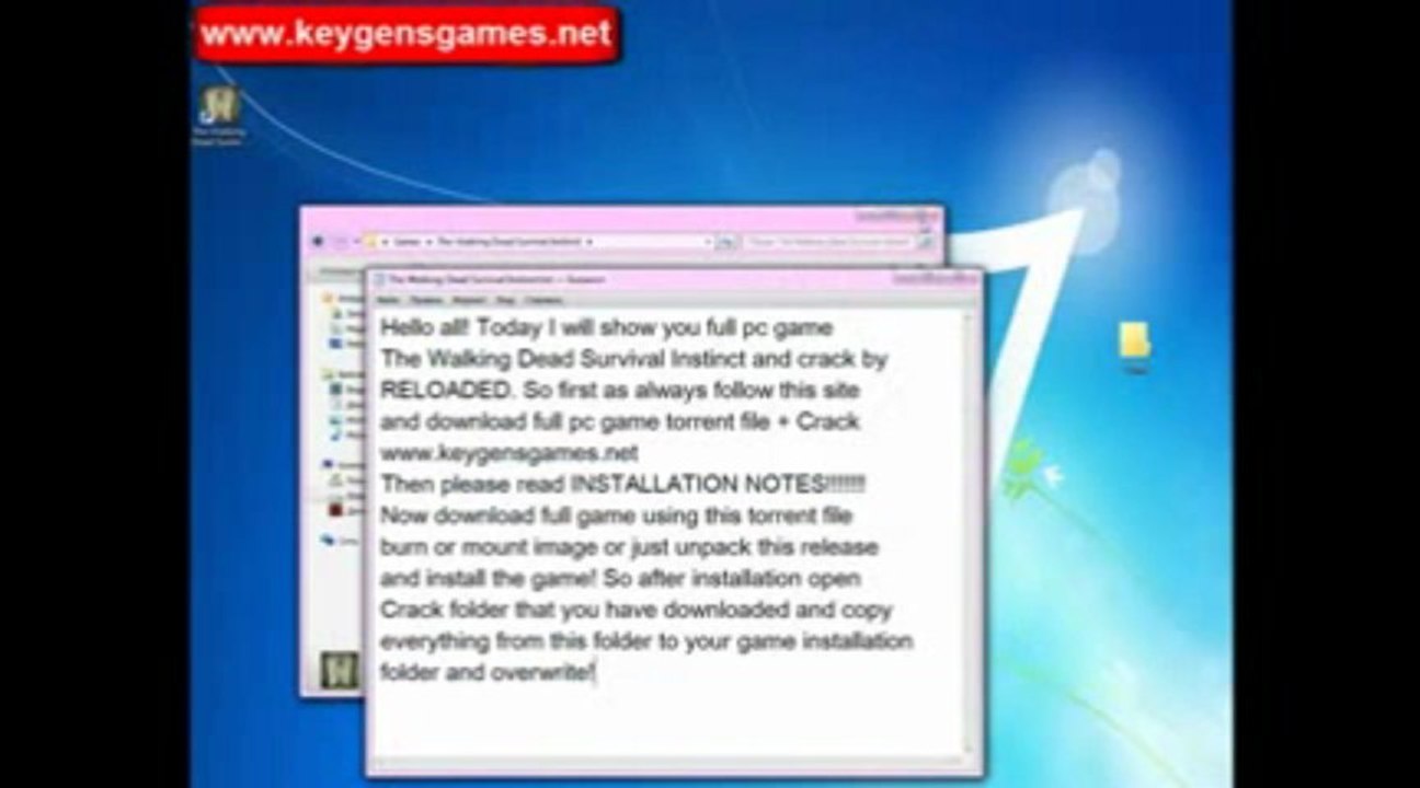 [FR] Télécharger The Walking Dead Survival Instinct | JEU COMPLET and KEYGEN CRACK PIRATER