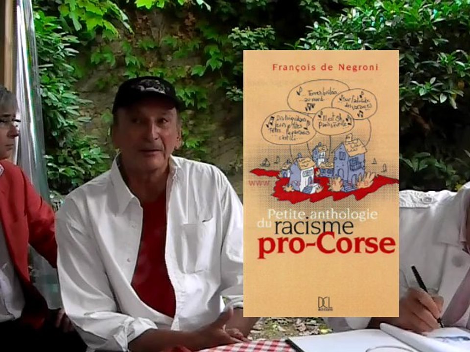 De Negroni anthologie du racisme pro-corse